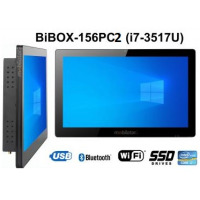 BiBOX-156PC2 (i7-3517U) v.5 - Mocny panelowy komputer z dotykowym ekranem, odpornością IP65, WiFi i rozszerzonym dyskiem SSD (512 GB)
