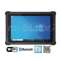 Emdoor I12U v.6 - Industrial tablet with 2D Honeywell code scanner, Windows 10 IOT Enterprise, Bluetooth 4.2, 8GB RAM, 128GB Flash SSD and 4G