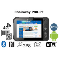 Chainway P80-PE v.6- Przystosowany do przemysłu tablet ze specjalnymi przyciskami kierunkowymi, skanerem kodów kreskowych 2D oraz NFC 