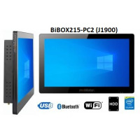 BiBOX-215PC2 (J1900) v.6 - Industrial panel computer with touch screen, WiFi, 8GB RAM with HDD (500 GB) and Bluetooth