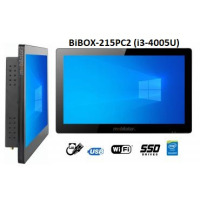 BiBOX-215PC2 (i3-4005U) v.3 - 21,5 cali, IP65, metalowy wzmocniony panel - przemysłowy komputer dotykowy - rozszerzenie SSD, 8GB RAM