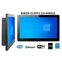 BiBOX-215PC2 (i3-4005U) v.6 - 8GB RAM Panel computer with a touch screen, (working on Windows 10 and Linux) WiFi, with HDD (500 GB) and Bluetooth