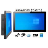 BiBOX-215PC2 (i7-3517U) v.4 - Rugged computer panel with IP65 (water and dust resistance) with 256 GB SSD, 4G technology 