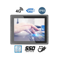 BiBOX-150PC1 (i5-10th) v.5 - PanelPC with a touchscreen and IP65 protection norm, equipped with 4G, 16 GB RAM and an extended 512 GB SSD drive.