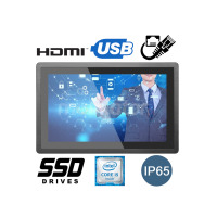 BiBOX-156PC1 (i5-10th) v.1 - 15.6-calowy wydajny panelowy komputer, wodoodporny (IP65) z doykowym ekranem i nowoczesnym procesorem i5