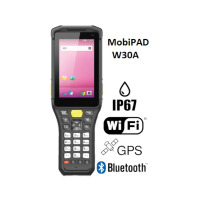 MobiPad W30A v.1 - Waterproof data collector with 2GB RAM, 16GB ROM and WiFi, BT
