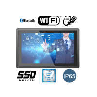 BiBOX-156PC1 (i5-10th) v.8 - Wstrząsoodporny wzmocniony panel (norma IP65) z modułem WiFi i Bluetooth, licencją Windows 10 PRO, dyskiem SSD 256 GB i 8 GB RAM