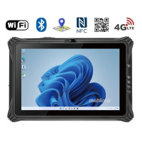 Emdoor I20J v.9 - Pyłoodporny 12-calowy tablet z procesorem Intel N5105, z NFC, Bluetooth 5.0, skanerem kodów kreskowych 2D Honeywell, 16GB RAM i 128GB ROM