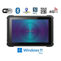 Emdoor I16J v.3 - Odporny (norma IP65) tablet z Windows 11 PRO, pamięcią 4GB RAM, wydajnym procesorem Intel, oraz 64GB ROM i skanerem kodów 2D