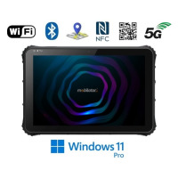 Emdoor I22J v.5 - Rugged 12 inch industrial tablet with Windows 11 PRO, 5G, NFC, Honeywell N3680 2D scanner and 4GB RAM and 128GB ROM