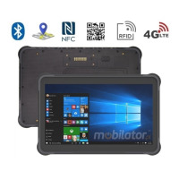 MobiPad Cool W311 v.6 - Wstrząsoodporny tablet z WINDOWS 10 PRO, NFC, 4G, 8GB RAM, dyskiem 512GB SSD, UHF RFID (3-4m) i czytnikiem kodów 2D Honeywell