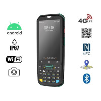MobiPad H-H4 v.1 - Wodoodporny kolektor danych z NFC, ośmiordzeniowy procesor, 4GB RAM, 64GB Flash i nowoczesny skaner 2D (3 LATA GWARANCJI)