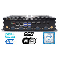 HyBOX H4 - i5 v.3 - Industrial Mini PC without fans with Intel Core i5 processor, Windows 10 license, WiFi, modern 1TB SSD and 32GB RAM (3 YEAR WARRANTY)