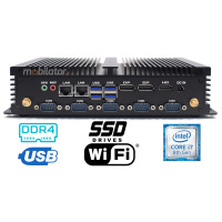 HyBOX H4 - i7 v.3 - Rugged industrial miniPC with Windows 10 (license), 1TB SSD, 32GB DDR4 RAM, 4x USB 3.0 ports, 4x USB 2.0 ports, 1x DP and WiFi module (3 YEAR WARRANTY)