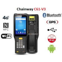 Chainway C61-V3 v.8 - Niewielki rozmiar, wytrzymały ły terminal danych dla hurtowni ze skanerem UHF RFID na uchwycie pistoletowym