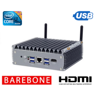 yBOX-X56-(6LAN)- I3 1125G4 Barebone - uniwersalny komputer  przemysłowy bezwentylatorowy, 6 portów LAN 