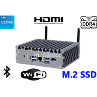 yBOX-X56-(6LAN)-I5 1135G7 v.4 - compact MiniPC for industrial use with 16GB RAM, 512GB M.2 disk, 6 LAN
