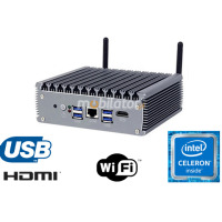 yBOX-X56-(6LAN)-C3865U v.1 - Enhanced mini computer with 4GB RAM, WiFi + Bluetooth, 64GB SSD - for advanced network tasks