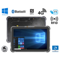 MobiPAD JST11 v.4 - tablet dedicated to industry with a UHF RFID module (range up to 1 meter), 2 USB 3.0 connectors, Wifi and Bluetooth, 4GB RAM, 64GB ROM