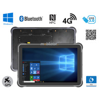 MobiPAD JST11 v.10 - wzmocniony przemysłowy tablet, ze skanerem 2D, GPS o wysokiej dokładności, Wifi i Bluetooth, Windows 10, 4GB RAM i 64GB ROM