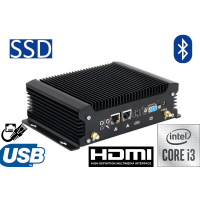 yBOX-X58 I3-10110U v.5 - Industrial 6xLAN miniPC with reinforced case and 10th generation Intel i3 processor, 16GB RAM, 512GB SSD