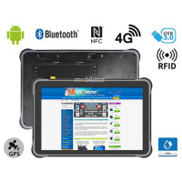MobiPAD A311-R2 v.10 - industrial tablet with an efficient 8-core processor, UHF RFID (range up to 4 meters), Wifi and Bluetooth 5.0, NFC, 16GB RAM and 512GB ROM