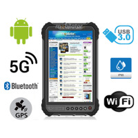 MobiPAD TS9T v.6 - a robust and efficient industrial tablet with a high-accuracy GPS module, an 8-core processor, 5G, 4G LTE, 8GB RAM and 256GB ROM