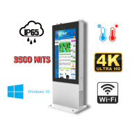 NoMobi Trex Hi75W v.2.1 - Multimedia external display with a 75-inch screen, delivery by sea (approx. 2.5 months), 3500 nits brightness, tempered glass and Windows 10 operating system