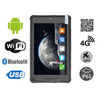 MobiPAD 8TS-5A v.2 - low and high temperature resistant industrial tablet with Newland N1 2D code scanner, Wifi and Bluetooth, 5Mpx/13Mpx, Android 11, 4GB RAM, 64GB ROM