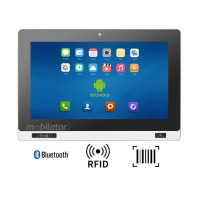 Mobitouch 116A-LF+2D v.1 - Industrial-grade Android Panel Computer - with 1D/2D Scanner, 125 kHz RFID and 11.6-inch Screen