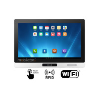 Mobitouch 156A-LF v.10 - Industrial operator panel with resistive screen, WiFi, RFID reader and 256GB eMMC