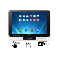 Mobitouch 101AH-LF v.4 - Rugged panel computer (IP65) with Android 13, capacitive screen, 125 kHz RFID and WiFi
