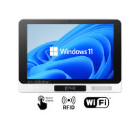 Mobitouch 101W-LF v.4 - Durable operator panel (IP65 standard on the front) with touch screen, Windows 11, RFID 125 kHz and WiFi