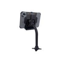 MobiPad Tex101 - vehicle charging hose bracket (long flexible stem) with power cable (low voltage version)