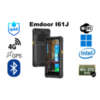 Emdoor I61J v.4 - Tablet do pracy w trudnych warunkach z Windows 11 Home, NFC, LTE, GPS, aparatem 8MP i IP65 - niezawodne rozwiązanie dla przemysłu, budownictwa i logistyki