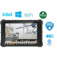 Mobipad 10DS-RTYF v.5 - Tablet odporny na wodę i kurz (IP68), i5-10210Y, 8GB/128GB, Windows 11, 5G LTE, GPS, NFC, skaner 2D - mobilna stacja robocza w trudnych warunkach