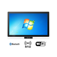 Mobitouch 215W-LF v.6 - Wielozadaniowy, przemysłowy panel komputerowy do użytku w przemyśle z ekranem pojemnościowym, 8GB RAM,  Windows 11 oraz RFID HF 13,56 MHz + LF 125 kHz 