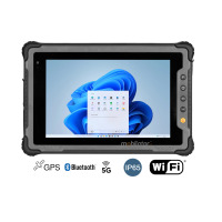Emdoor Q885M v.1 - Drop-resistant industrial tablet with NFC, 5G, 8GB RAM, Android 14, and WiFi