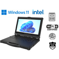 EMDOOR X14A (i7) v.2 - Rugged laptop z Intel Core i7, 512GB SSD, 32 GB RAM, NFC - obudowa odporna na upadki i kurz (IP65/MIL-STD 810H)
