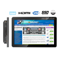 BiBox 17-I58 v.2 - Wytrzymały komputer panelowy 17 cali, Intel i5-8250U, 8/128GB, 2x RS232, 2x RJ45 LAN, Windows 11 Pro - Przeznaczony do monitoringu przemysłowego, logistyki i infrastruktury krytycznej