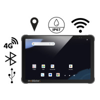 Chainway P100 v.8 - 11-inch waterproof, multi-function industrial tablet with 2D barcode scanner, Android 14 Enterprise
