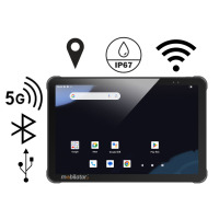 Chainway P100 v.2 - Drop- and water-resistant rugged tablet Android 14 Enterprise, 8GB Ram, 256GB Flash, 5G module, NFC, Android 14 Enterprise