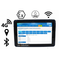MobiPad Tex105W v.1 - Tablet do zadań specjalnych 10,1 cala z certyfikatem ATEX, Windows, Intel N5105, 16GB/128GB, 4G, ekran 600 nitów, pojemna bateria  5000mAh