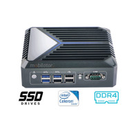 IBOX 1112N v.8 - Wzmocniony mini komputer stacjonarny do użytku w przemyśle z WiFi6, licencją Windows 11 PRO, 8GB RAM oraz 256GB  SSD M.2