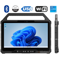MobiPad RT-UF1330DS v.1 - 13.3" armored tablet with Intel i5 processor and Windows 11 Pro, with 16GB RAM + 256GB SSD with 4G connectivity and WiFi 6