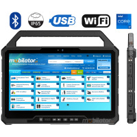 MobiPad RT-UF1330DS v.13 - Wielozadaniowe wodo i pyło odporne tablety z pamięcią 48GB RAM + 2TB SSD, z czytnikiem linii papilarnych FBI oraz skanerami Newland N1, RFID UHF