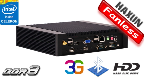 MiniPC Przemysłowy Fanless MBOX-K900-Celeron v.3