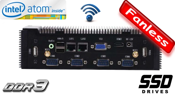 MiniPC Industrial Fanless MBOX K900 v.2.1
