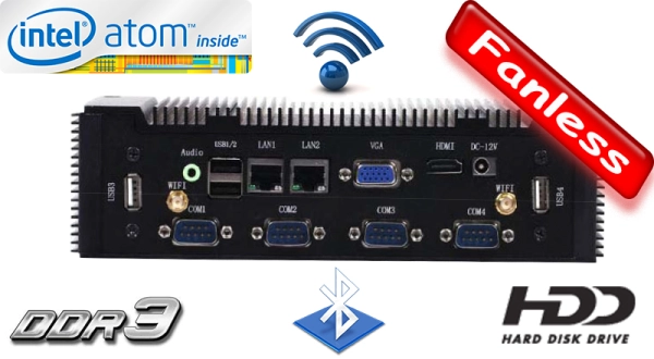 MiniPC Industrial Fanless MBOX K900 v.3