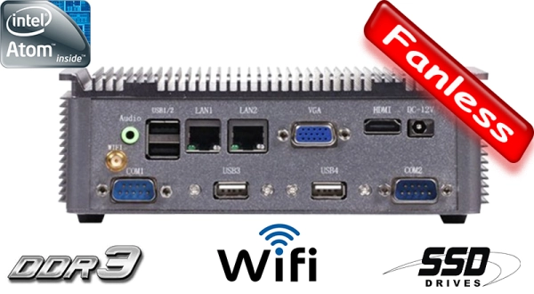 MiniPC Industrial Fanless MBOX K802 v.2